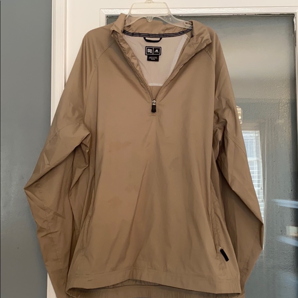 Men’s 3/4 zip polyester jacket